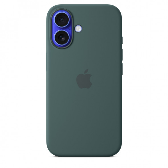 Чехол Apple для iPhone 16 Silicone MagSafe, Lake Green (MYY83ZM/A) в Твери