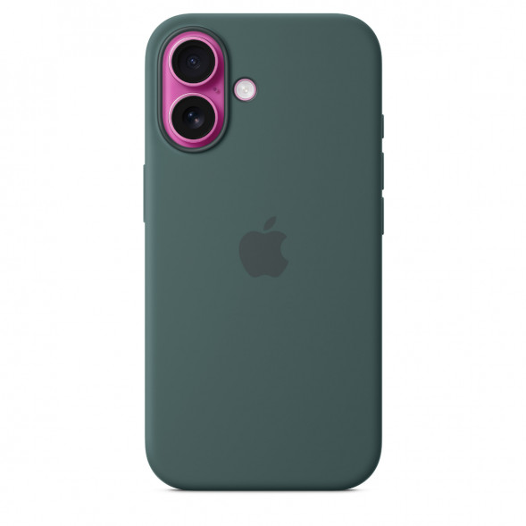 Чехол Apple для iPhone 16 Silicone MagSafe, Lake Green (MYY83ZM/A) в Твери