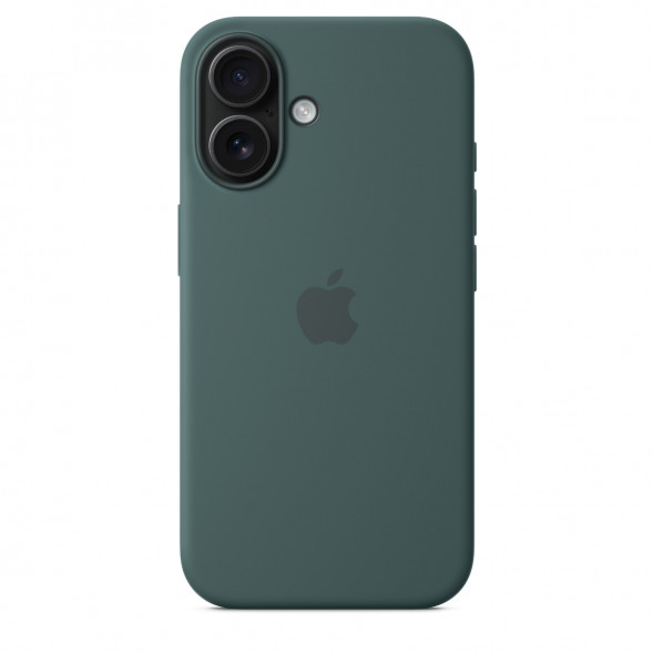 Чехол Apple для iPhone 16 Silicone MagSafe, Lake Green (MYY83ZM/A) в Твери