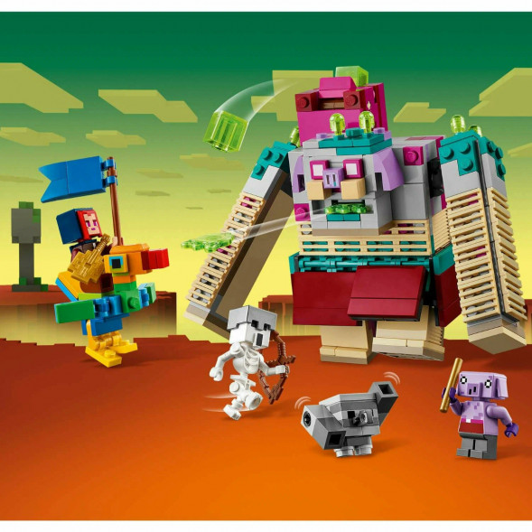 Конструктор LEGO Minecraft 21257 Схватка с Пожирателем в Твери
