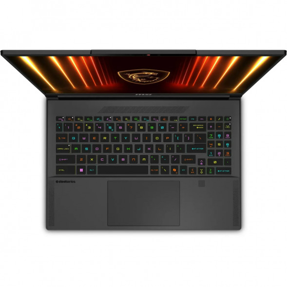 Ноутбук игровой MSI Stealth 16 AI A2HWFG-086XRU (16&amp;quot;, Intel Core Ultra 7, 32ГБ, 1ТБ SSD, RTX 5060, FreeDOS), черный в Твери