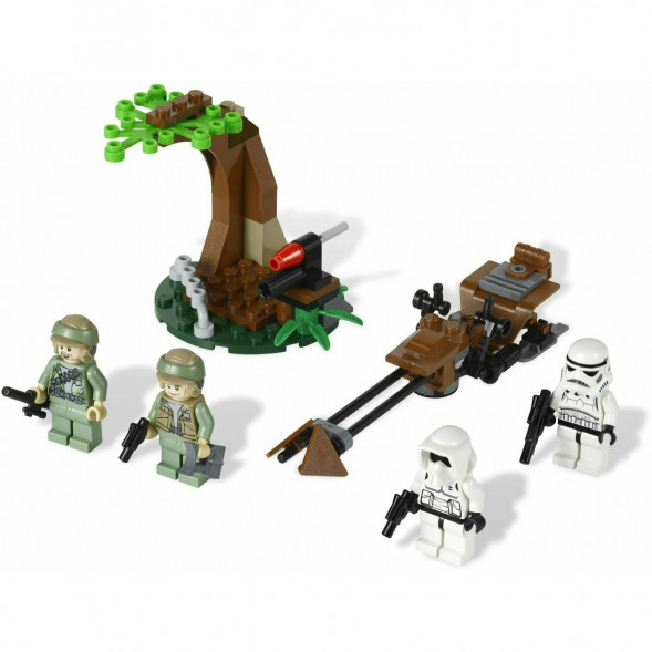 Конструктор LEGO Star Wars 9489 Боевой набор Эндора в Твери