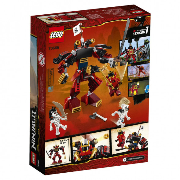 Конструктор LEGO Ninjago 70665 Робот-самурай в Твери