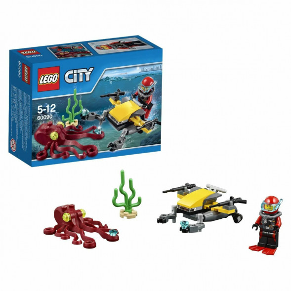 Конструктор LEGO City Deep Sea Explorers 60090 Глубоководный скутер в Твери