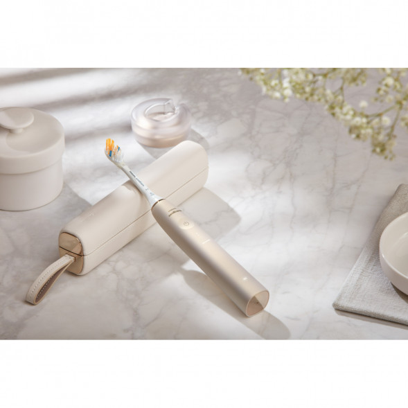Электрическая звуковая зубная щетка Philips Sonicare 9900 Prestige HX9992/11, Champagne Gold в Твери