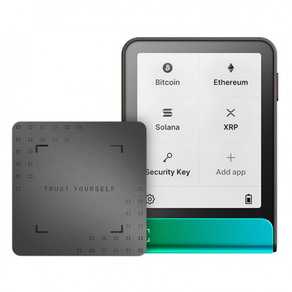 Аппаратный криптокошелек Ledger Flex, зеленый в Твери