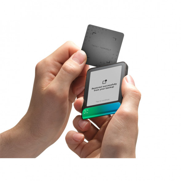 Аппаратный криптокошелек Ledger Flex, зеленый в Твери