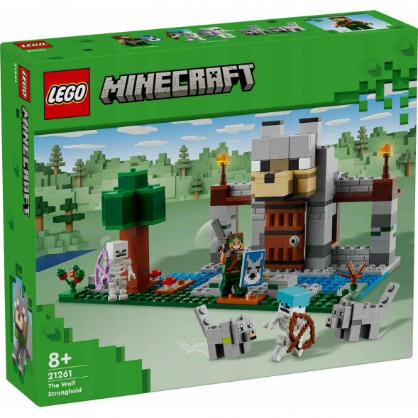 Конструктор LEGO Minecraft 21261 Волчья крепость в Твери