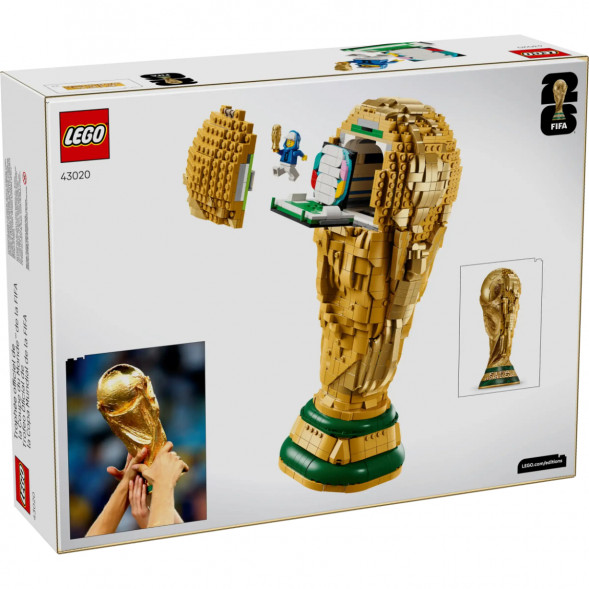 Конструктор LEGO Editions 43020 Официальный трофей чемпионата мира по футболу FIFA в Твери