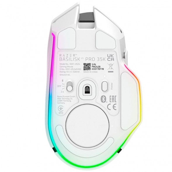 Компьютерная мышь Razer Basilisk V3 Pro 35K белый (RZ01-05240200-R3G1) в Твери