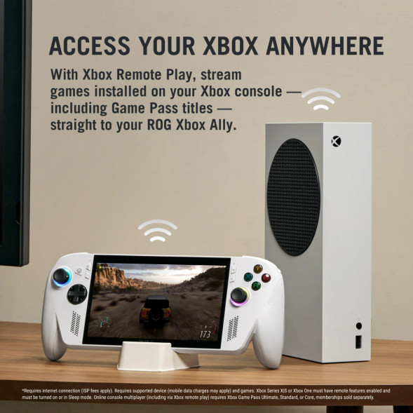 Портативная игровая консоль Asus Rog Ally Xbox 16GB/512GB Z2A, White в Твери