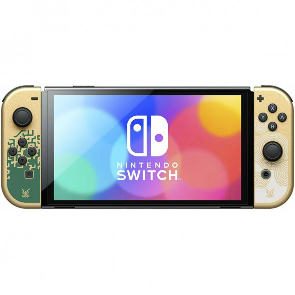 Игровая приставка Nintendo Switch OLED 64 ГБ, без игр, The Legend of Zelda: Tears of the Kingdom в Твери