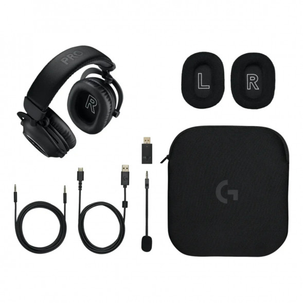 Игровая гарнитура Logitech G Pro X 2 Lightspeed, черный в Твери
