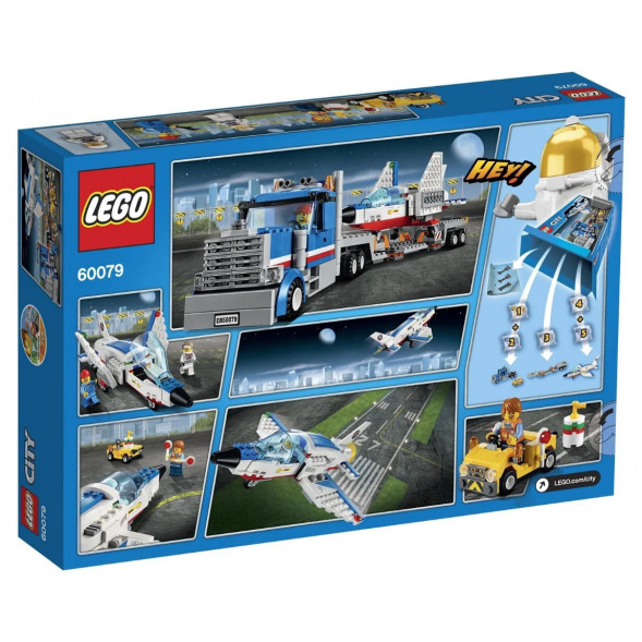 Конструктор LEGO City Space Port 60079 Транспортер для учебных самолетов в Твери