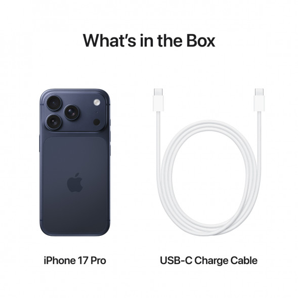 Смартфон Apple iPhone 17 Pro 512 ГБ eSIM, Deep Blue в Твери