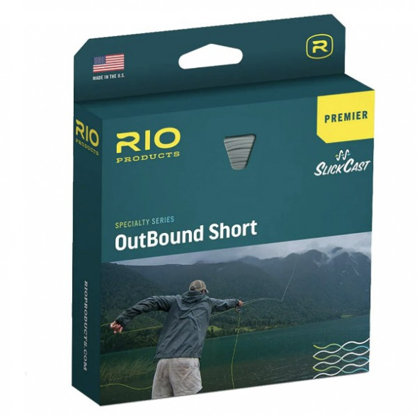 Леска RIO Premier Outbound Short WF7F/H/I, Clear/Moss/Ivory в Твери