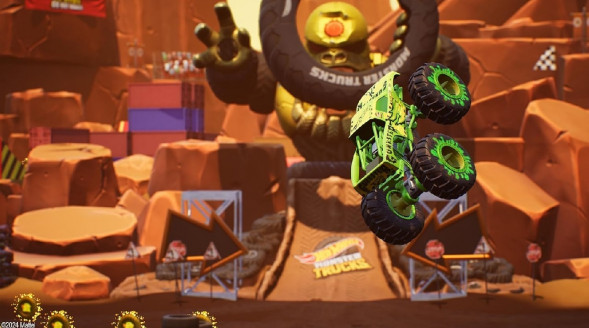 Игра Hot Wheels Monster Trucks: Stunt Mayhem [PS5, английская версия] в Твери