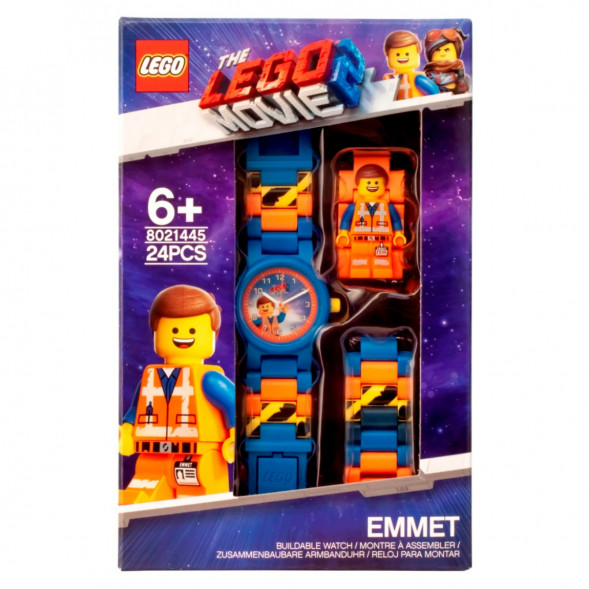 Часы LEGO Movie 8021445 «Emmet» с минифигуркой в Твери