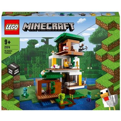Конструктор LEGO Minecraft 21174 Современный домик на дереве в Твери