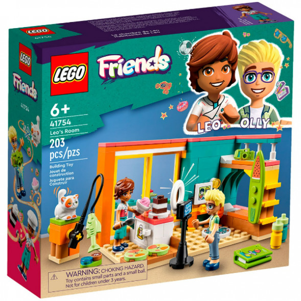 Конструктор LEGO Friends 41754 Комната Лео в Твери