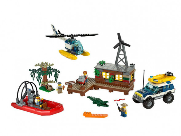Конструктор LEGO City 60068 Секретное убежище воришек в Твери