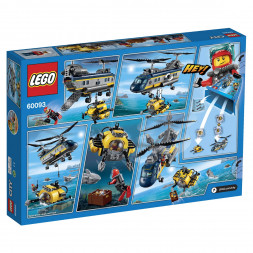Конструктор LEGO City Deep Sea Explorers 60093 Вертолет исследователей моря