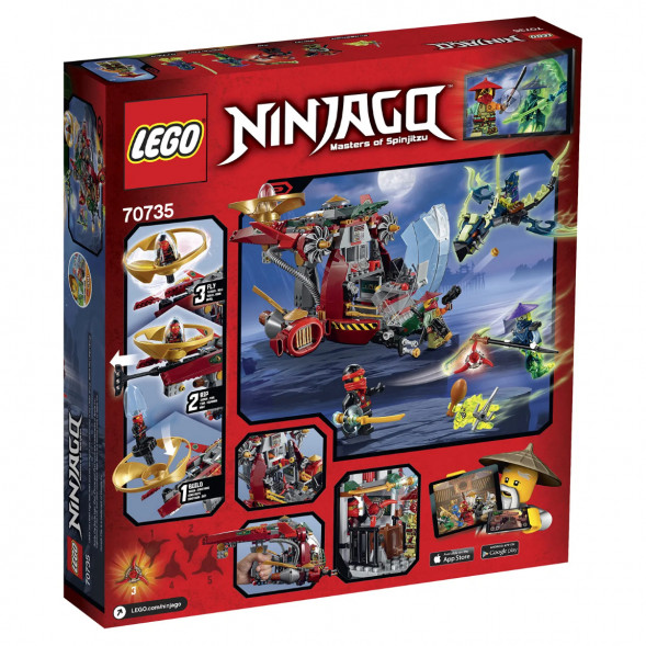 Конструктор LEGO Ninjago 70735 Корабль R.E.X Ронана в Твери