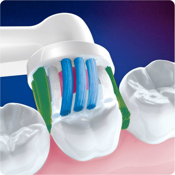 Насадки на зубные щетки Oral-B 3D White, 4 шт. в Твери