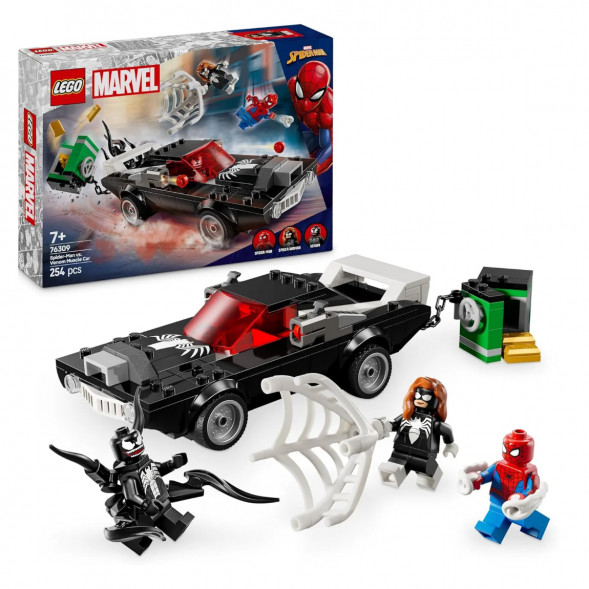 Конструктор LEGO Super Heroes 76309 Человек-паук против Венома в Твери