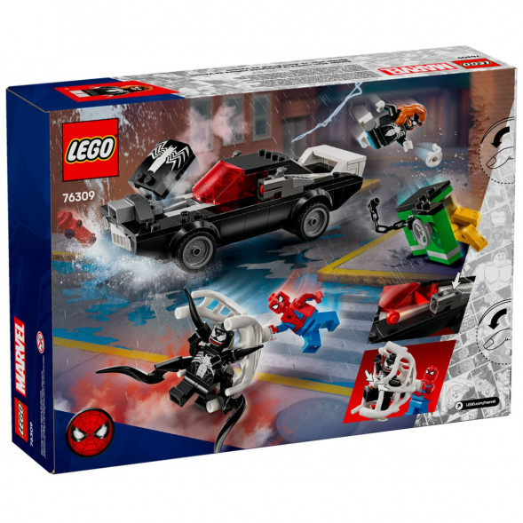 Конструктор LEGO Super Heroes 76309 Человек-паук против Венома в Твери