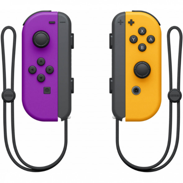 Геймпад Nintendo Switch Joy-Con controllers Duo, фиолетовый/оранжевый в Твери