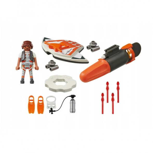 Конструктор Playmobil Top Agents 70004 Подводное крыло шпионской команды в Твери