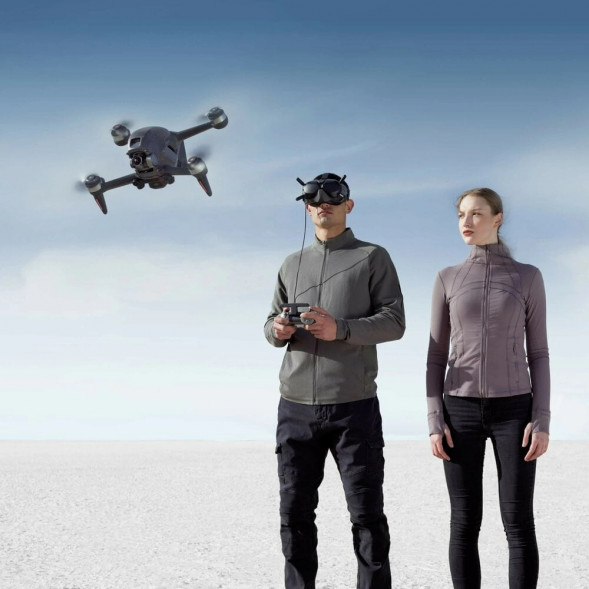 Квадрокоптер DJI FPV Combo (EU), grey в Твери