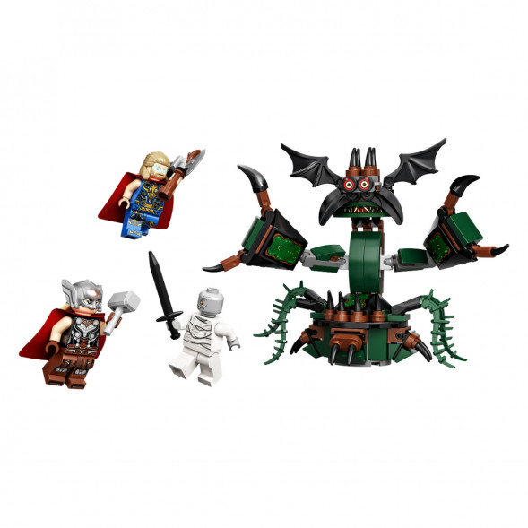 Конструктор LEGO Super Heroes 76207 Нападение на Новый Асгард в Твери