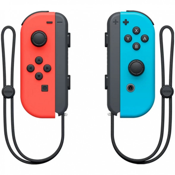 Геймпад Nintendo Switch Joy-Con controllers Duo, красный/синий в Твери