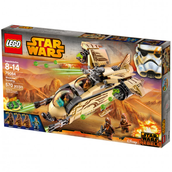 Конструктор LEGO Star Wars 75084 Боевой корабль Вуки в Твери