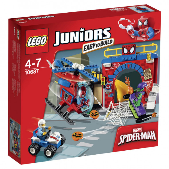 Конструктор LEGO Juniors 10687 Убежище Человека-паука в Твери