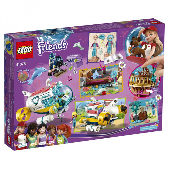 Конструктор LEGO Friends 41378 Спасение дельфинов в Твери