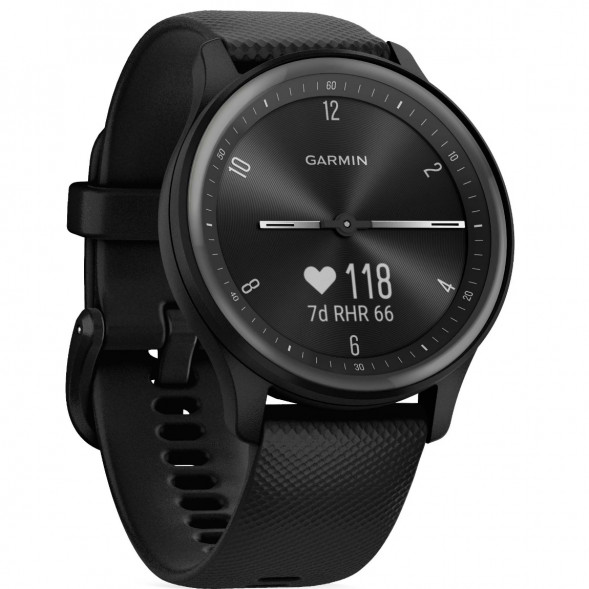 Умные часы Garmin Vivomove Sport, Black 010-02566-00 в Твери