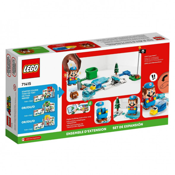 Конструктор LEGO Super Mario 71415 Костюм ледяного Марио и замороженный мир в Твери