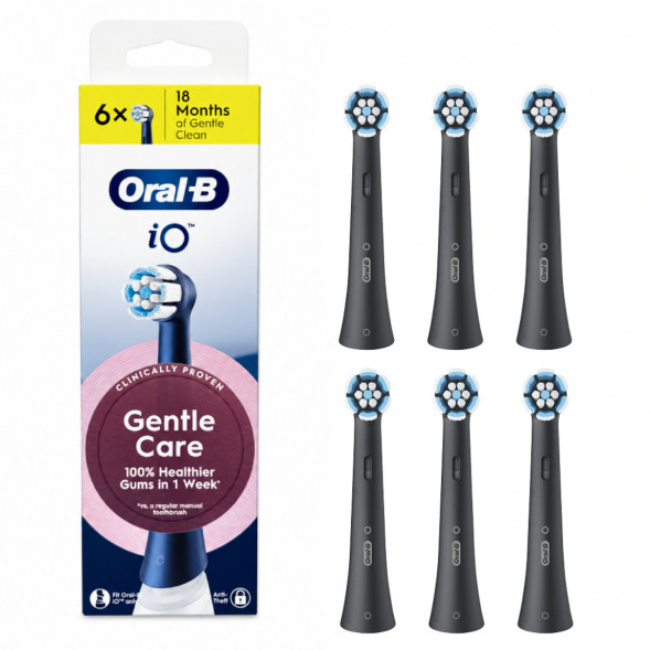 Сменные насадки Oral-B iO Gentle Care, 6 штук в Твери