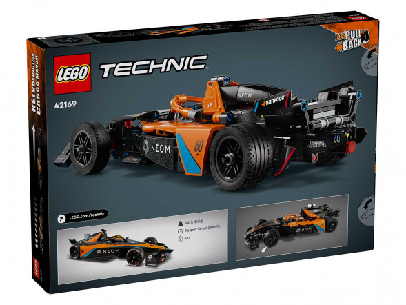 Конструктор LEGO Technic 42169 Гоночная машина NEOM McLaren Formula E в Твери