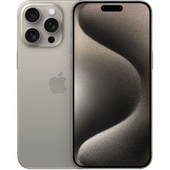 Смартфон Apple iPhone 15 Pro Max 256 ГБ, Dual: nano SIM + eSIM, титан в Твери