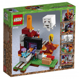 Конструктор LEGO Minecraft 21143 Портал в Подземелье 