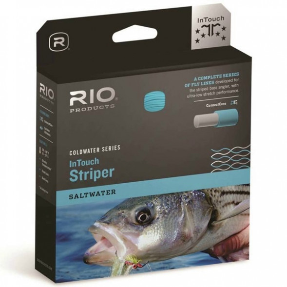 Леска RIO Intouch Striper 30ft Sink Tip, Black/Blue в Твери