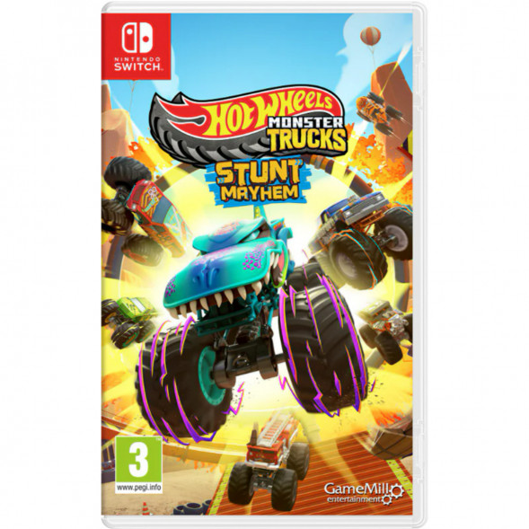 Игра Hot Wheels Monster Trucks: Stunt Mayhem [Nintendo Switch, английская версия] в Твери