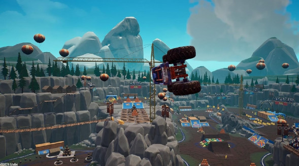 Игра Hot Wheels Monster Trucks: Stunt Mayhem [Nintendo Switch, английская версия] в Твери