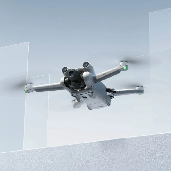 Квадрокоптер DJI Mini 3 Pro (DJI RC-N1), серый в Твери