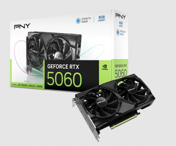 Видеокарта PNY GeForce RTX 5060 OC Dual Fan в Твери