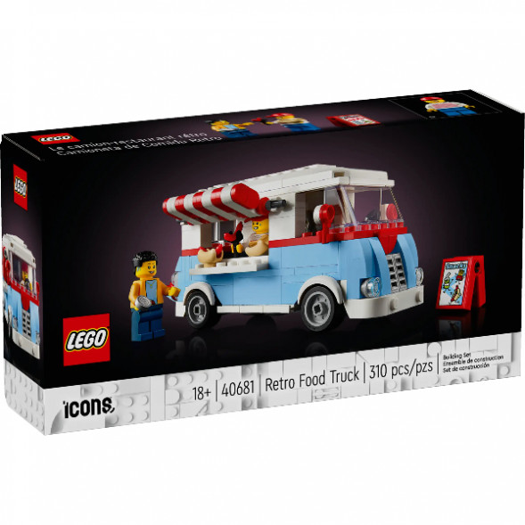 Конструктор LEGO Icons 40681 Ретро фуд трак в Твери